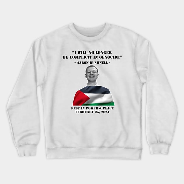 AARON BUSHNELL Crewneck Sweatshirt by ahmadist